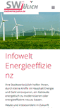 Mobile Screenshot of energieeffizienz.stadtwerke-juelich.com